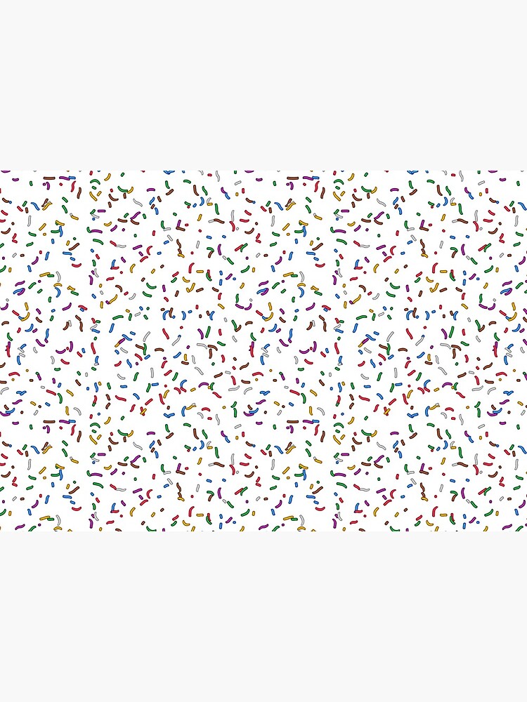 Donut Sugar Sprinkles Pattern by RootSquare