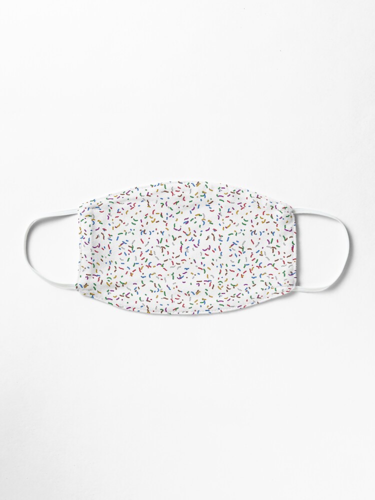 Alternate view of Donut Sugar Sprinkles Pattern Mask