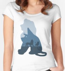 Der König Tailliertes Rundhals-Shirt