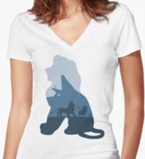 Der König Shirt mit V-Ausschnitt