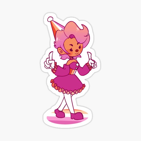Item preview, Pride Clown (Lesbian Flag) designed and sold by FrenchieFie.