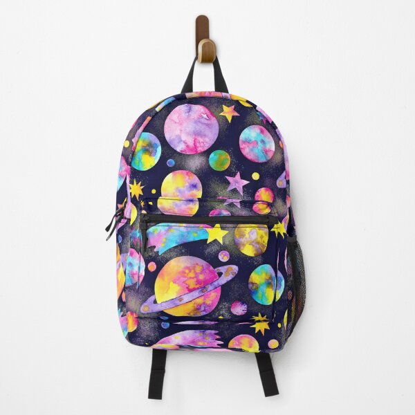 Item preview, Outer Space Watercolour Planets All Over Pattern designed and sold by KConfetti.