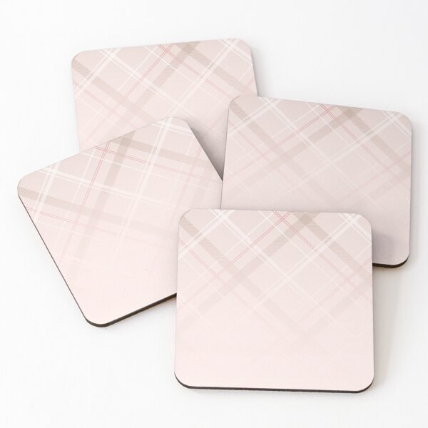 Item preview, Pretty Blush Pink Plaid  designed and sold by newburyboutique.