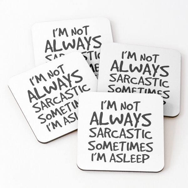 Item preview, I'm Not Always Sarcastic Sometimes I'm Asleep Gift designed and sold by haselshirt.