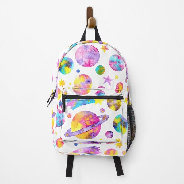 Item preview, Outer Space Watercolour Planets All Over Pattern designed and sold by KConfetti.