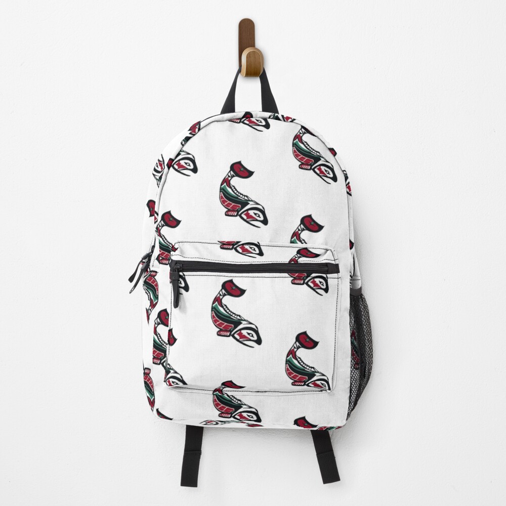 Red Backpack Sticker