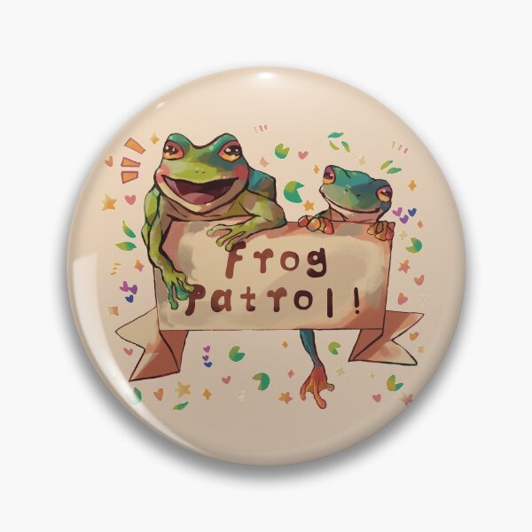 Item preview, Frog Patrol! v2 designed and sold by rhiz.