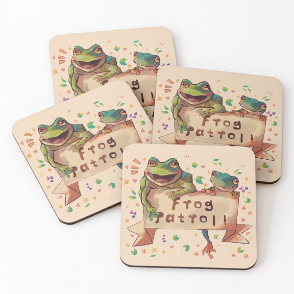 Item preview, Frog Patrol! v2 designed and sold by rhiz.