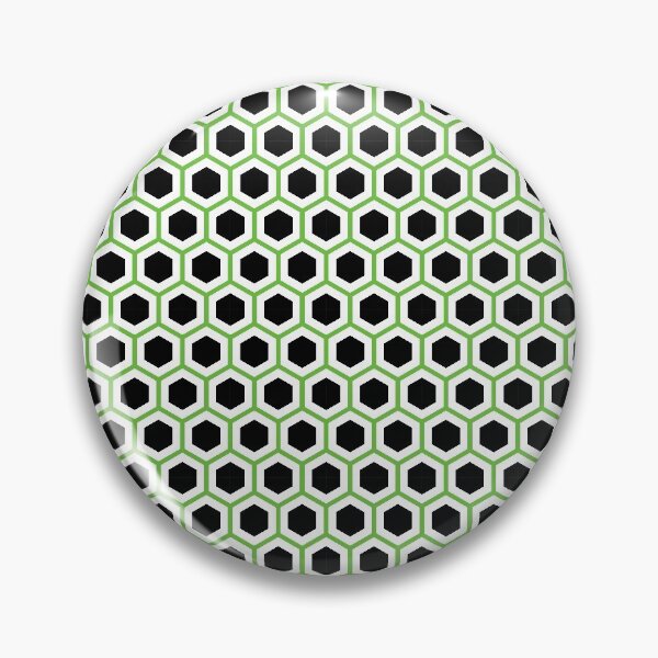 Item preview, Honeycomb Geometric Pattern [Green and Black] designed and sold by FakeMirror.