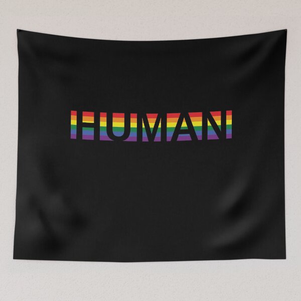 Item preview, Human LGBTQ Pride Rainbow designed and sold by TooFlyDesign.