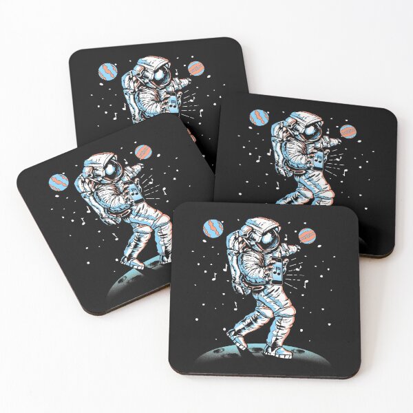 Item preview, Astronauta bailando en el espacio designed and sold by CattleandCrow.