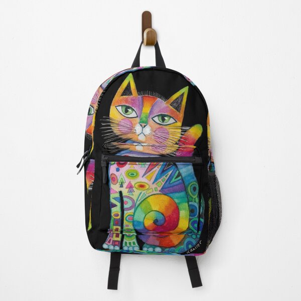 Item preview, Sweet Kitty black background designed and sold by Karin Zeller.