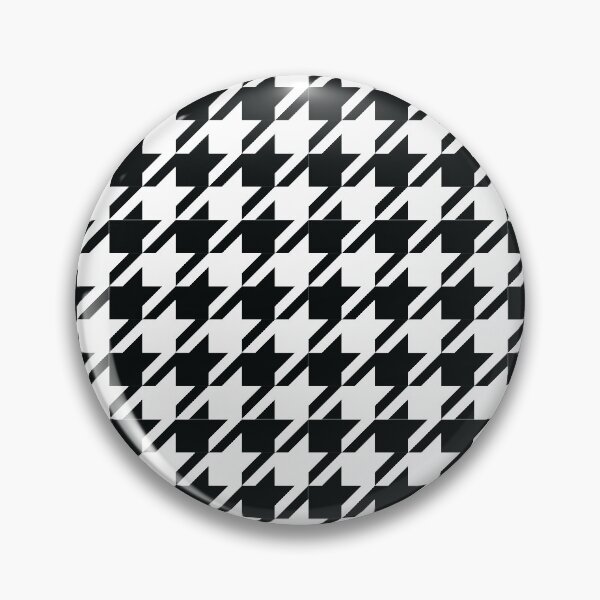 Item preview, Pied de Poule Pattern Black and White designed and sold by FakeMirror.