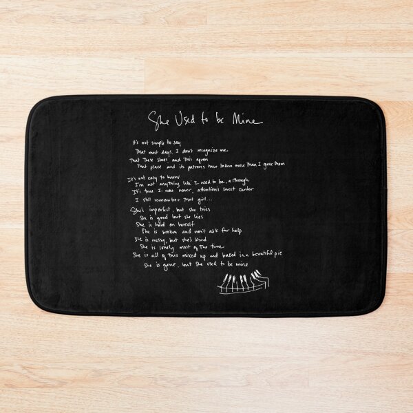 Item preview, She Used To Be Mine - Sara Bareilles - Handwritten Lyrics- Waitress the Musical - Broadway, West End designed and sold by westendwilly.