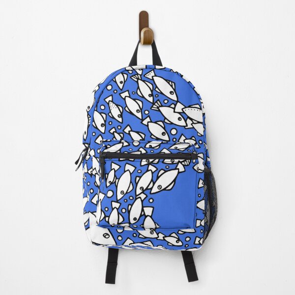 Item preview, School of Fish || Pattern || Abstract Animals designed and sold by Hilary Leslie.