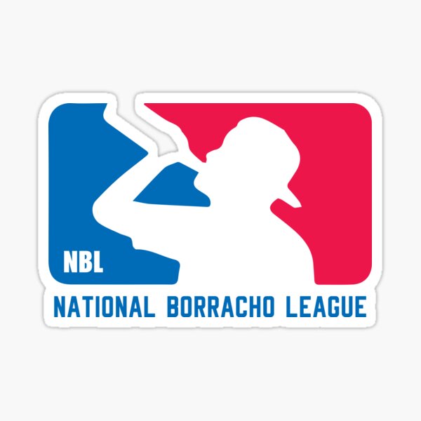 liga nacional de borracho Pegatina
