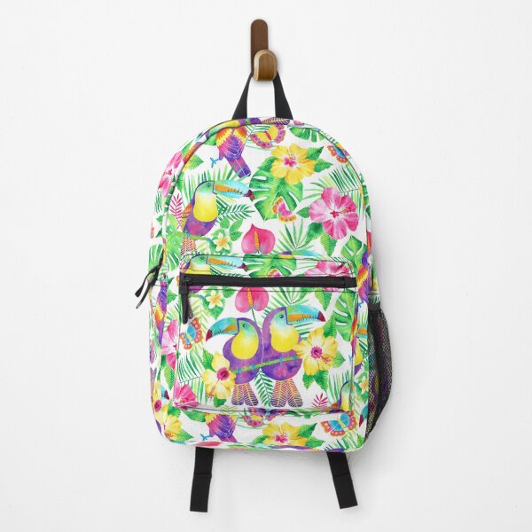 Item preview, Toucans and Tropical Leaves All Over Pattern designed and sold by KConfetti.