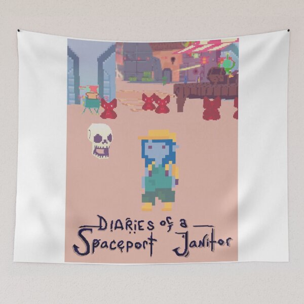 Item preview, Diaries of a spaceport janitor designed and sold by Purpleworld1.