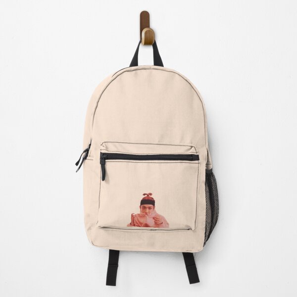 Item preview, Cute Ateez Hongjoong Pink Hair Ponytail Hoodie designed and sold by ateezbts _imagines.