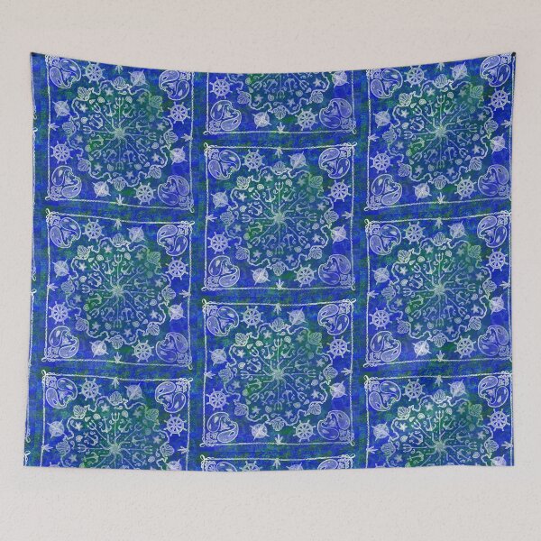 Item preview, Nautical Bandana designed and sold by Eledart.