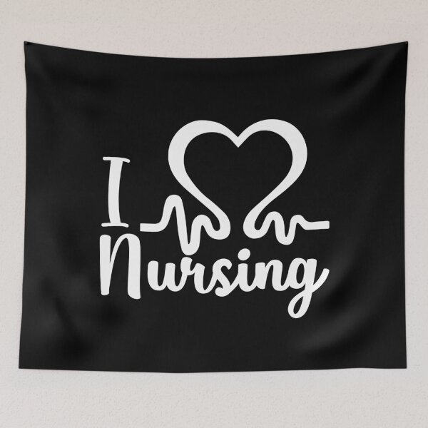 Item preview, I Love Nursing designed and sold by TooFlyDesign.