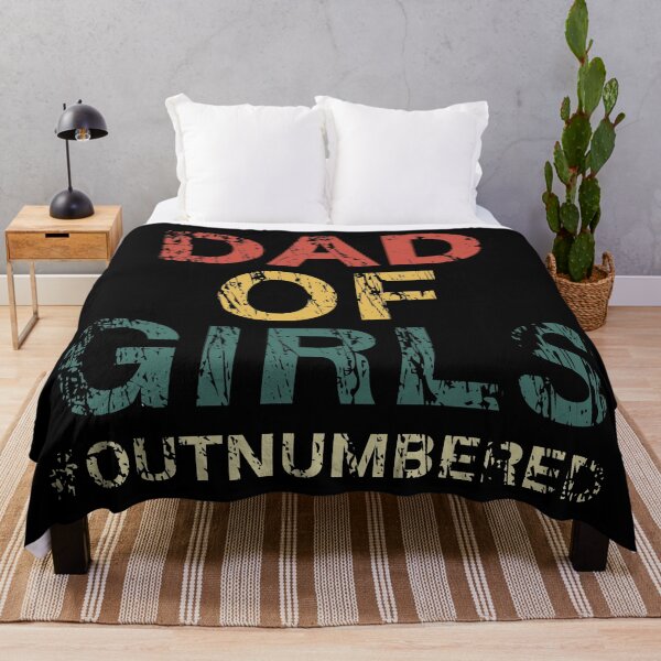 Item preview, MENS FATHER'S DAY GIFT FROM DAUGHTERS DAD OF GIRLS #OUTNUMBERED designed and sold by tiger-king.