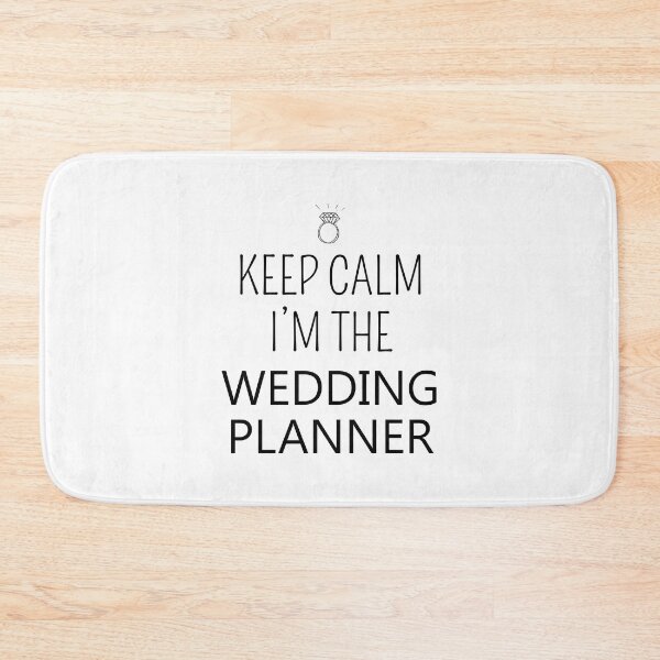 Item preview, Keep Calm I'm The Wedding Planner Gift Idea designed and sold by haselshirt.
