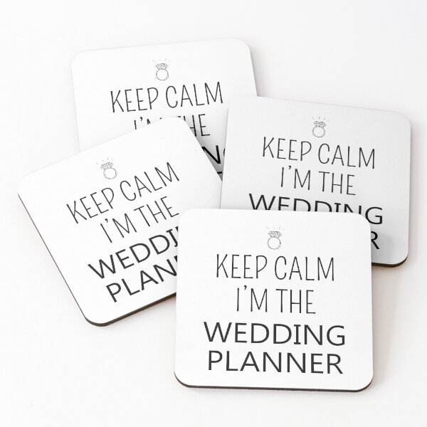 Item preview, Keep Calm I'm The Wedding Planner Gift Idea designed and sold by haselshirt.