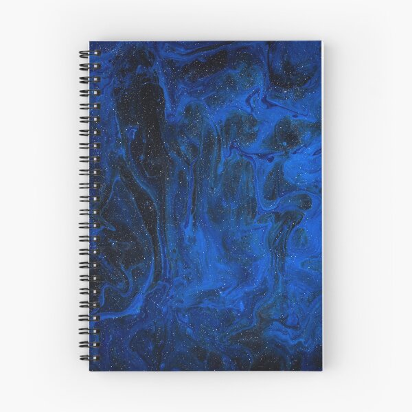 Aperçu de l'œuvre Peinture fumée bleu foncé et noir créée et vendue par Freid.