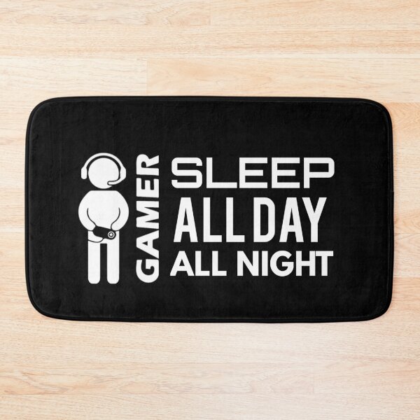 Item preview, Sleep all day gamer all night  designed and sold by Wideworld.