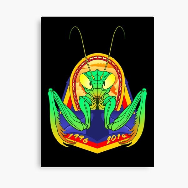 FINAL PRAYERS Mantis Roller Coaster Cedar Point Theme Park Tribute Canvas Print