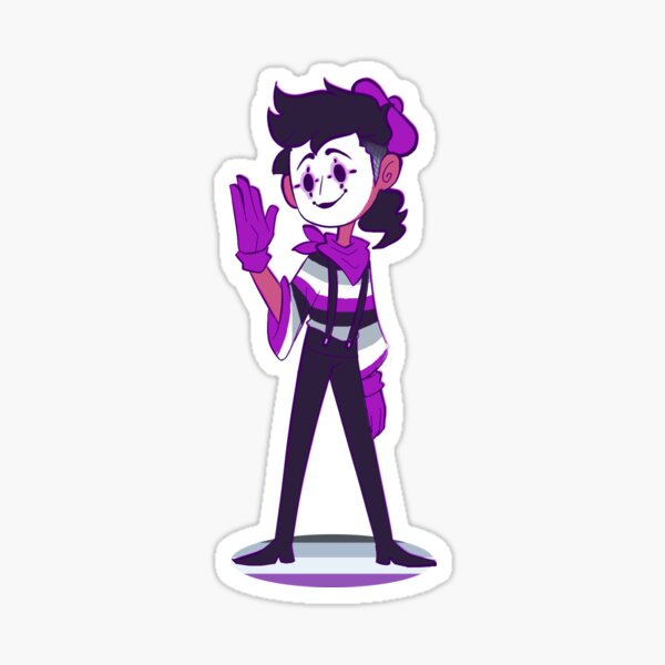 Item preview, Pride Clown (Ace Flag) designed and sold by FrenchieFie.