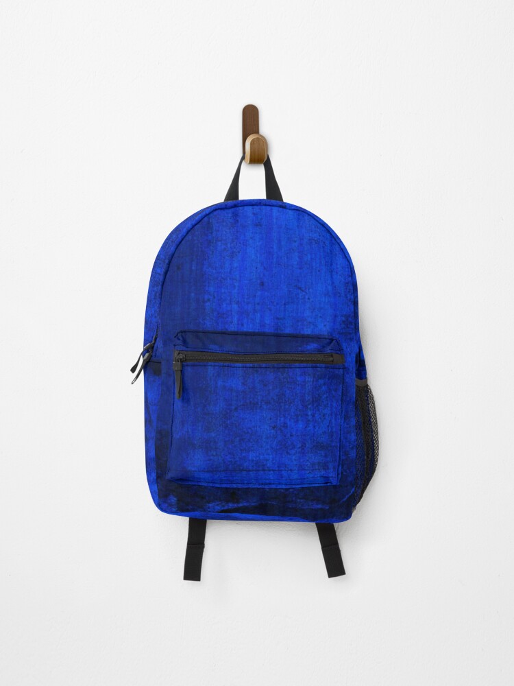 Blue velvet backpack hotsell