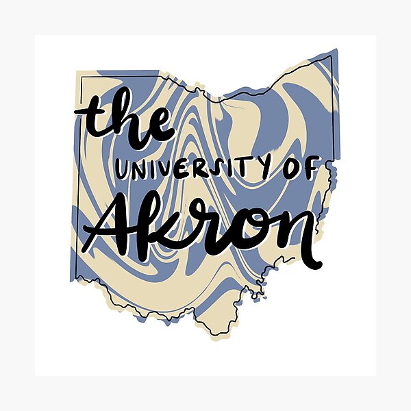 Item preview, University of Akron designed and sold by amv92.
