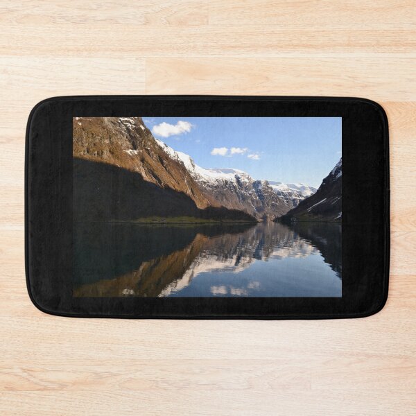 Item preview, Norwegian fjord and reflection designed and sold by photosforall.
