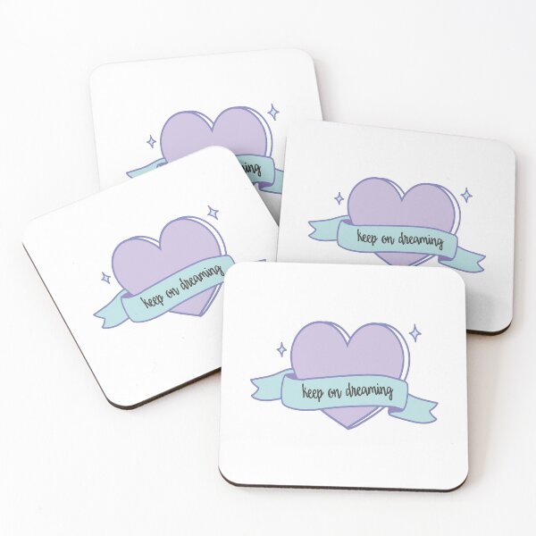 Item preview, keep on dreaming positive quote designed and sold by SweetDaydream.
