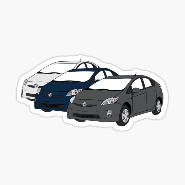 Sticker Prius Redbubble