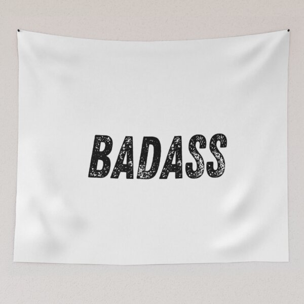 Item preview, Badass designed and sold by CatMonkStudios.