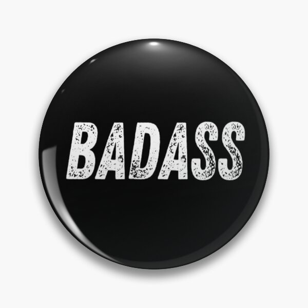 Item preview, Badass designed and sold by CatMonkStudios.