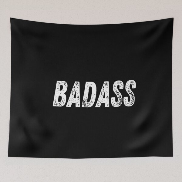 Item preview, Badass designed and sold by CatMonkStudios.
