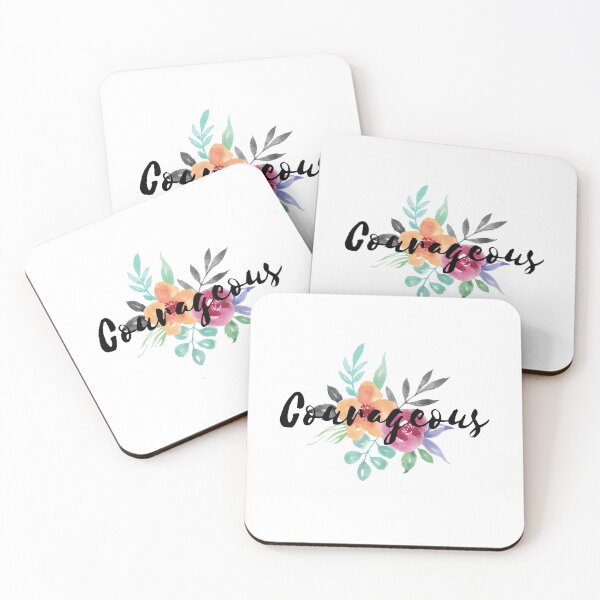 Item preview, Courageous, Inspirational, Flowers designed and sold by tresbelleshirts.