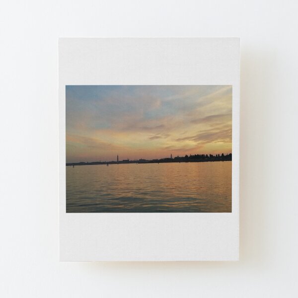 Tranquil waters Wood Mounted Print
