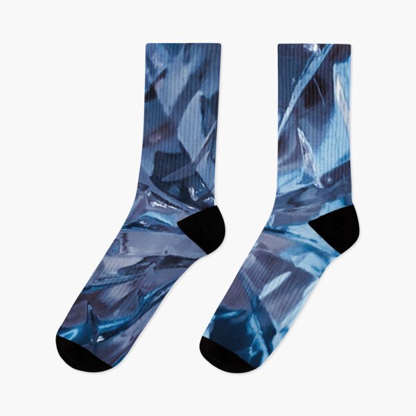 Item preview, Blue Winter Glass Crystal Pattern designed and sold by wildjellybeans.