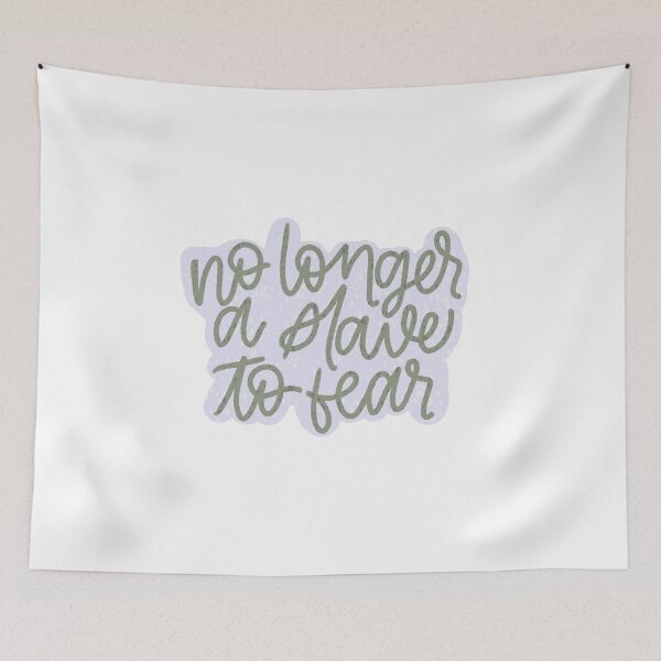 Item preview, No Longer a Slave to Fear designed and sold by Emma Humphrey.