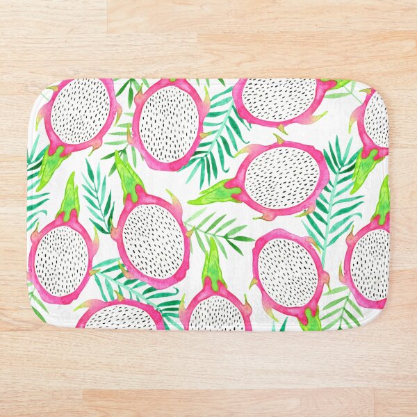 Item preview, Dragon Fruit and Palm Leaves Pattern designed and sold by KConfetti.