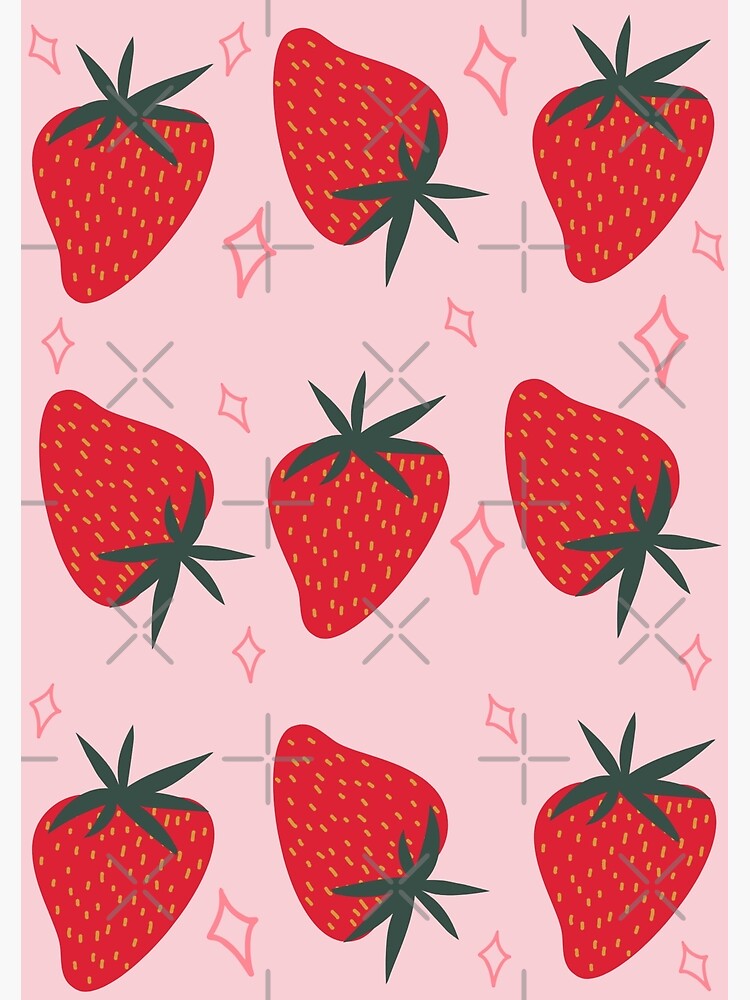 Tastes Like Strawberries Poster By Suspiria96 Redbubble