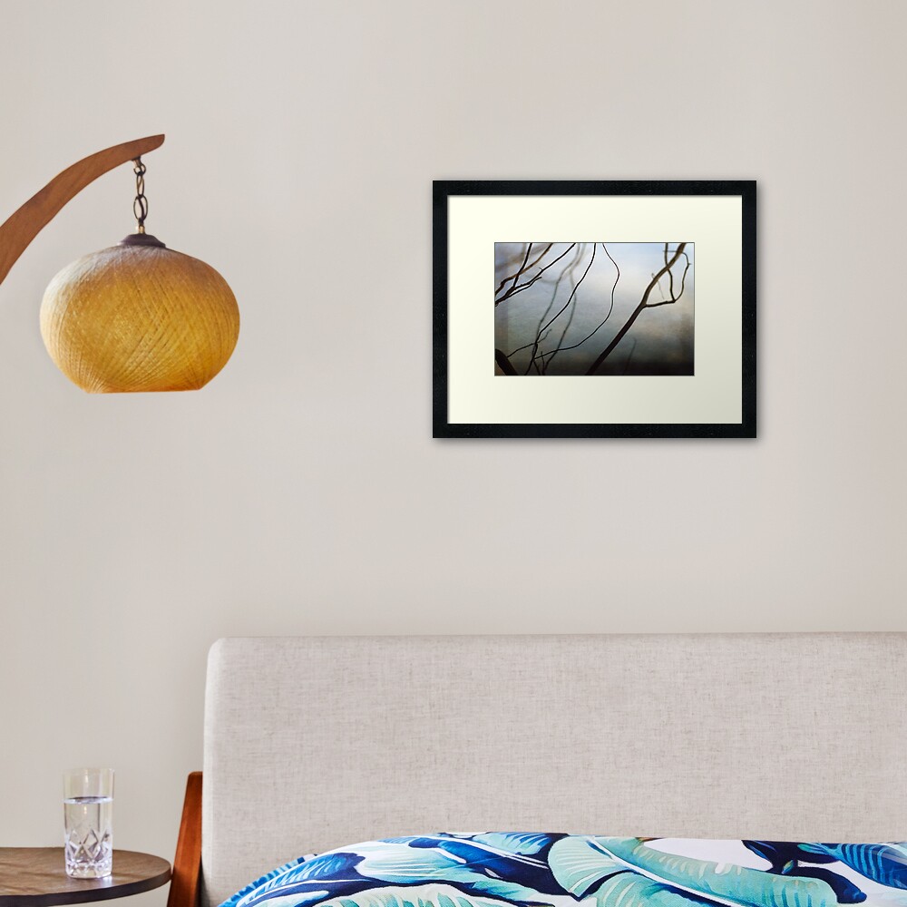 Twigs Framed Art Print