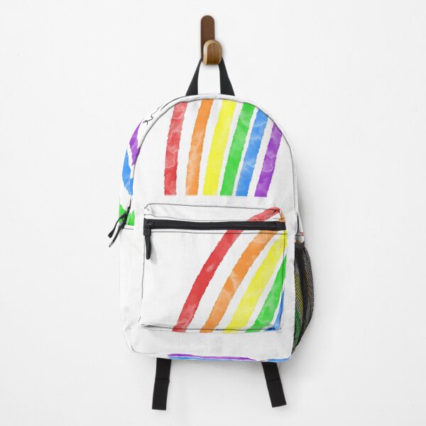 Item preview, “Happy” Pride Watercolor Rainbow designed and sold by WildeandCo.