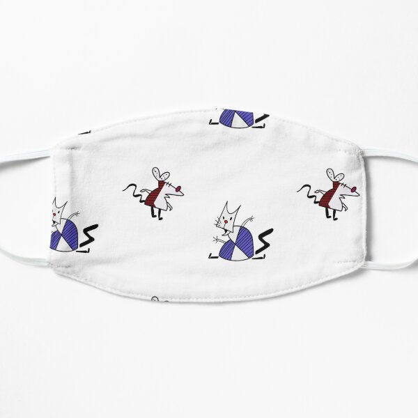 Worker and Parasite! - Itchy and Scratchy Flat Mask