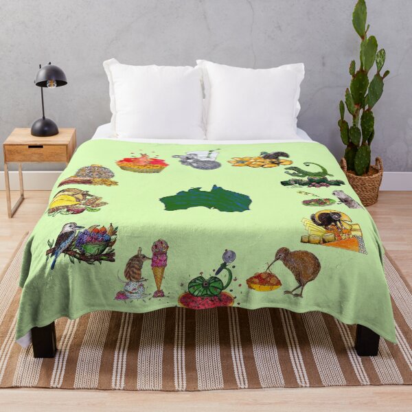 Item preview, Australian Animals Snacks of Life designed and sold by ItllGlowOnYou.